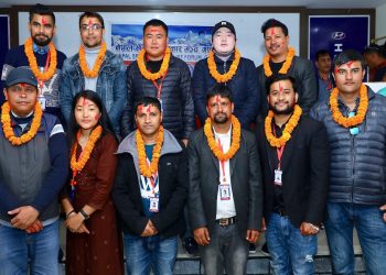 खेलकुद पत्रकार मञ्चमा गिरी निर्वाचित, सम्पादक अधिकारी उपाध्यक्षमा सर्वसम्मत