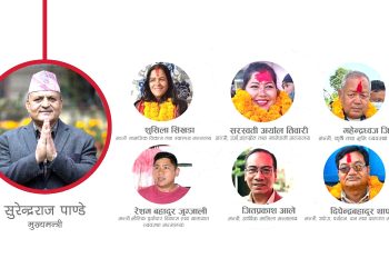 गण्डकी प्रदेशकाे ७ सदस्यीय क्याबिनेटले पूर्णता पायाे, थप ४ मन्त्रीले लिए सपथ