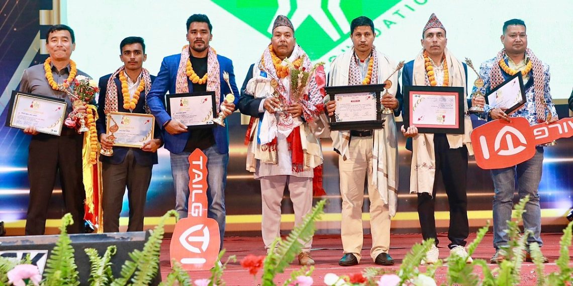 सातौं पोखरा स्पोर्ट्स अवार्ड: वर्ष उत्कृष्ट खेलाडी करण र सावित्रा