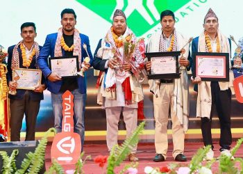 सातौं पोखरा स्पोर्ट्स अवार्ड: वर्ष उत्कृष्ट खेलाडी करण र सावित्रा