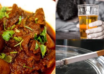 दशैंमा मासु र रक्सी : प्राणघातक बन्न सक्छ