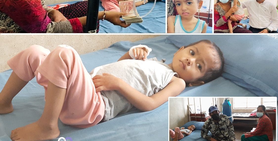 फलोअपः ब्लड क्यान्सर भएकी दिप्तीको उपचारका लागि बाँकी ७ लाख हस्तान्तरण, ११ लाख बढी संकलन