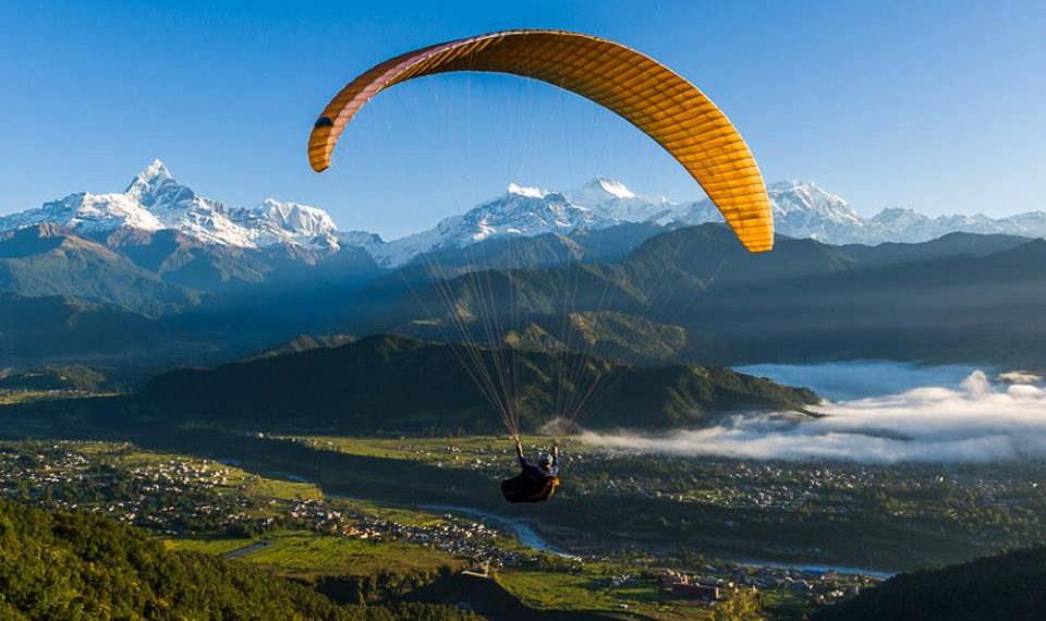 प्याराग्लाइडिङको शुल्क बढ्यो
