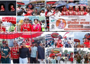 पोखरामा २३ वर्षपछि बाघजात्रा [फोटो फिचर]