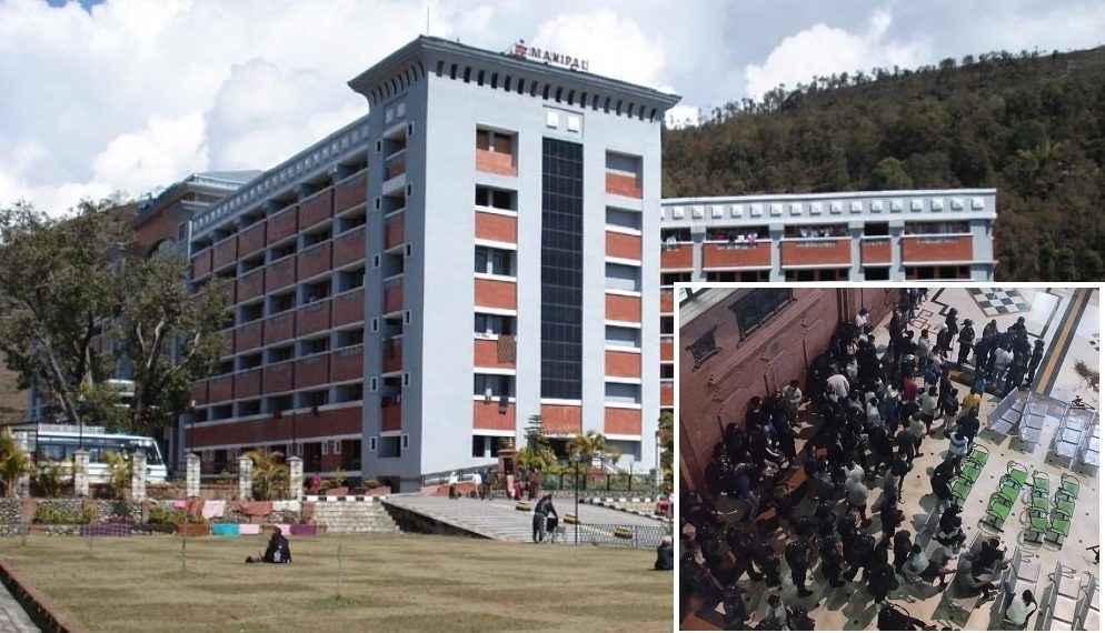 बिरामीको मृत्युपछि डाक्टर कुट्दा मणिपालमा तनाव, संरक्षण गर्नुपर्ने प्रहरीले नै डाक्टर कुटे !