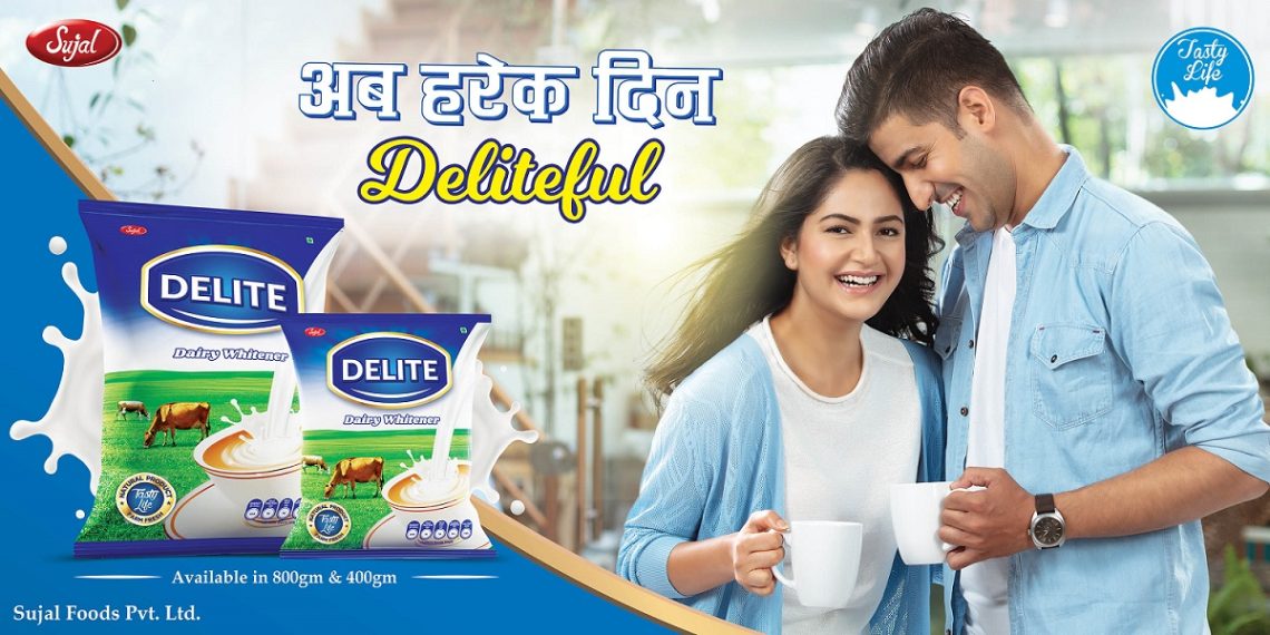 सुजल फुड्सको नविनतम प्रस्तुति ‘Delite – Dairy Whitener’
