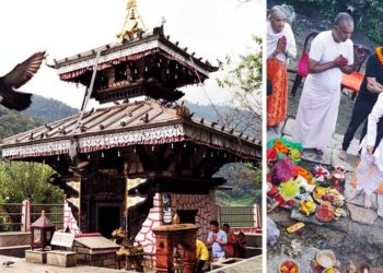ताल बाराही मन्दिर शिलान्यास, ९ करोड लगानी, २ बर्षमा सम्पन्न हुने