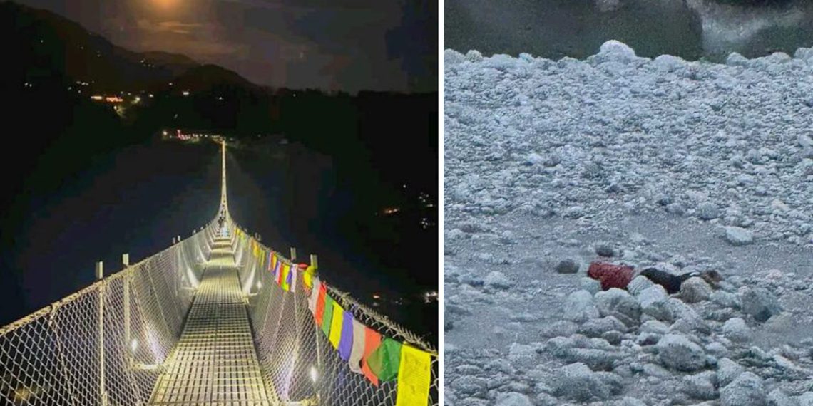 नेपालकै लामो झोलुङ्गे पुलबाट खसेर बागलुङका २२ वर्षीय युवकको मृत्यु