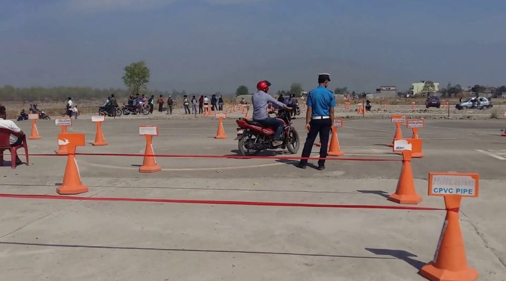 ट्रायल दिँदा आफ्नै सवारी साधन प्रयोग गर्न दिन निर्देशन