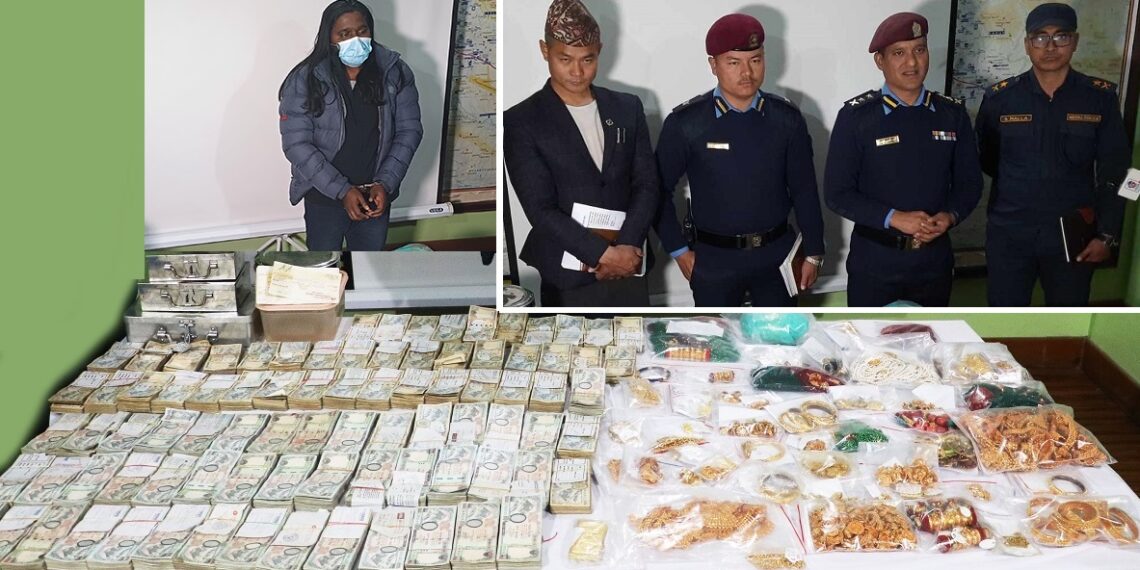 पोखरामा एक भारतीयको फ्ल्याटमा सुन र नोटको थुप्रोः ६ किलो सुन, ७ किलो चाँदी, ६३ लाख नगद [भिडियो]