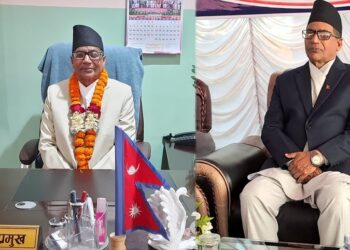 नवनियुक्त गण्डकी प्रदेशका प्रमुख भट्टद्वारा पदबहाली [भिडियो]