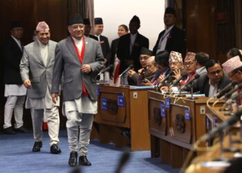 प्रधानमन्त्री प्रचण्डलाई तेस्राे पटक विश्वासको मत प्राप्त