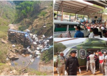 धादिङको खाल्टेमा ट्रक दुर्घटनाः दुईको मृत्यु, घाइते ६ जनालाई हेलिकप्टरमा काठमाडौं लगियो