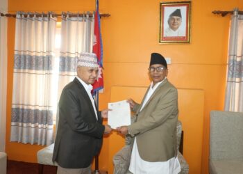 गण्डकीको मुख्यमन्त्रीमा खगराज अधिकारी नियुक्त