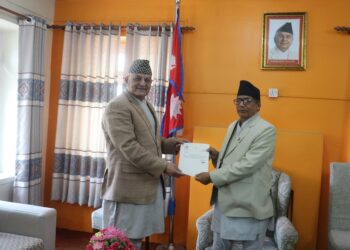 गण्डकीका मुख्यमन्त्री पाण्डेले दिए राजीनामा