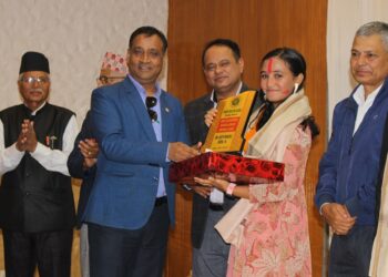 शान्ति निकेतनमा ४ जिपीए ल्याउने अदितीसहितलाई सम्मान