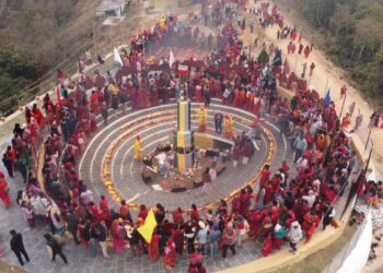 नवग्रह मन्दिरमा एक करोड २५ लाख दीप प्रज्वलन गरियो