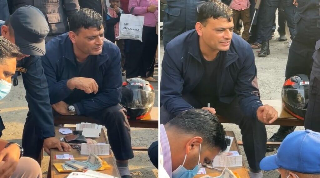 स्याङ्जाका गिरी २५ हजार घुससहित पक्राउ