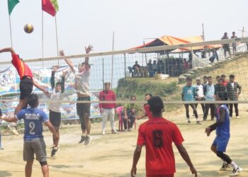 स्याङ्जा काल्खु मेला: पुरुष भलिबलतर्फ प्रिक्वाटर खेल सकियो