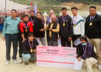 फेदीखोला चैते दशैं मेला: पुरुष भलिबलको उपाधि मट्टीखानलाई