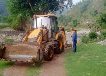 नदीजन्य पदार्थ उत्खनन तथा ओसारपसारमा संलग्न सवारीसाधन नियन्त्रणमा