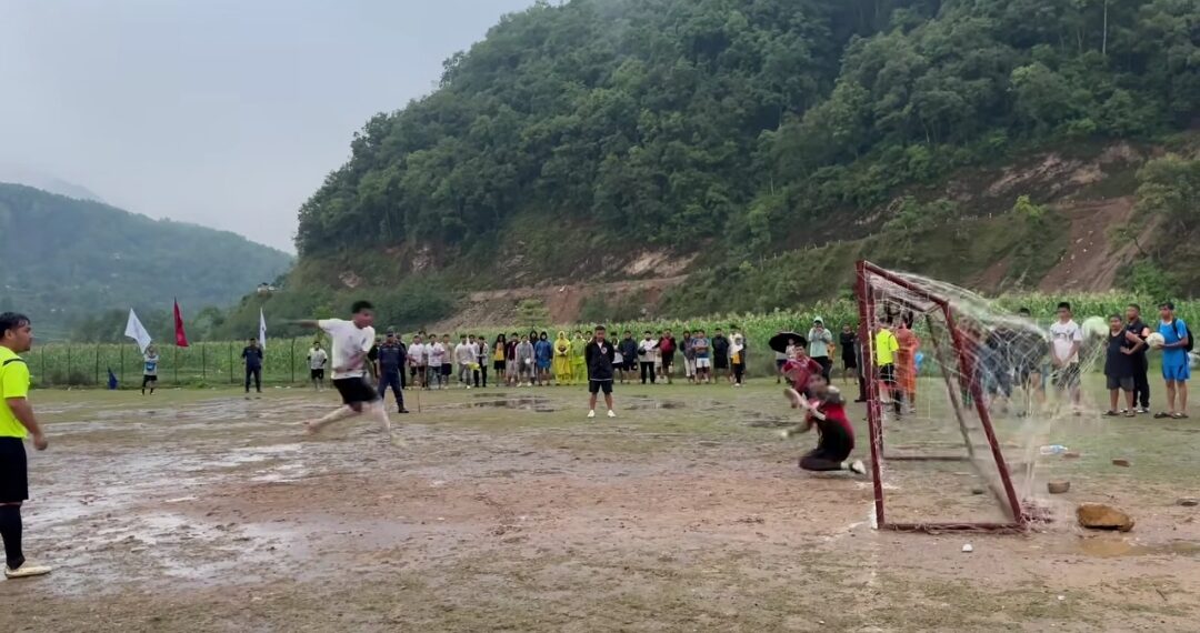 प्रथम अर्जुनचौपारी फुटबल कपको उपाधि भाया एफसी पोखरालाई