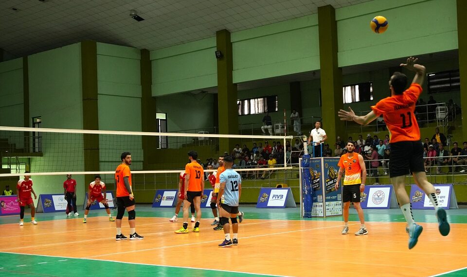 पोखरामा प्रथम लायन्स कप भलिबल सुरू