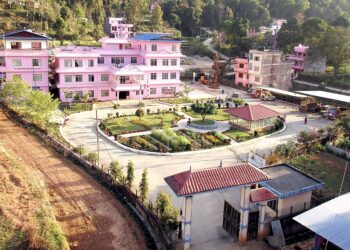 वालिङ्मा `एक विद्यालय एक करेसाबारी´ अभियान