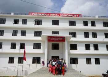 स्याङ्जाको फेदीखोला गाउँपालिका आफ्नै भवनमा