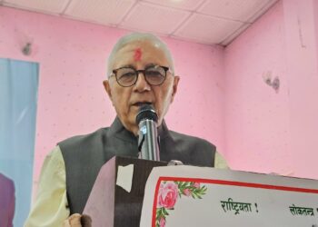 कांग्रेसभित्रको तिक्तता अन्त्य नगरी सबल र प्रभावकारी बन्न सकिँदैन: डा. शेखर कोइराला