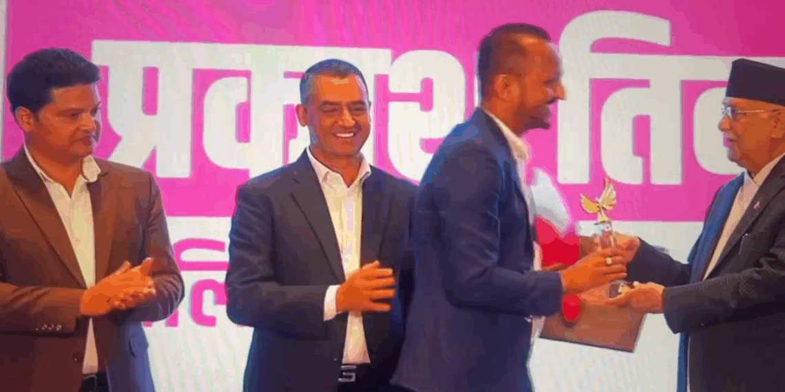 अर्जुनचौपारीका अध्यक्ष तिवारी ‘४० वर्षमुनिका ४० प्रभावशाली युवामा’