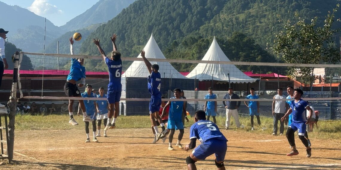 पालिकास्तरीय भलिबल: दुई सेमिफाइनल खेल आज