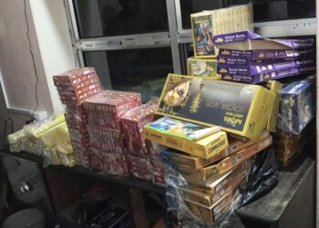 स्याङ्जामा एक हजार बढी प्याकेट पटका बरामद