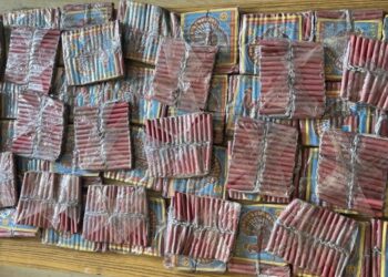 स्याङ्जामा अवैध पटका कारोबार, घरबाटै बरामद गरी नष्ट गरियो