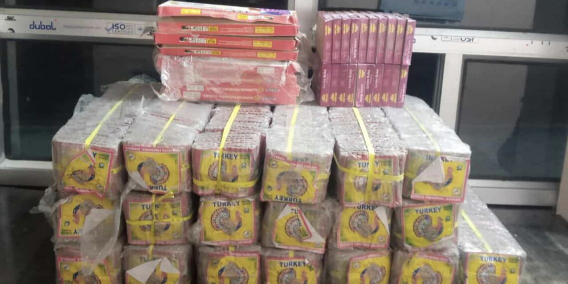 स्याङ्जामा ठूलो परिमाणमा अवैध पटका बरामद गरी नष्ट