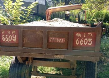 अवैध नदीजन्य पदार्थ उत्खनन र ओसारपसारमा स्याङ्जा प्रहरीको कडाइ