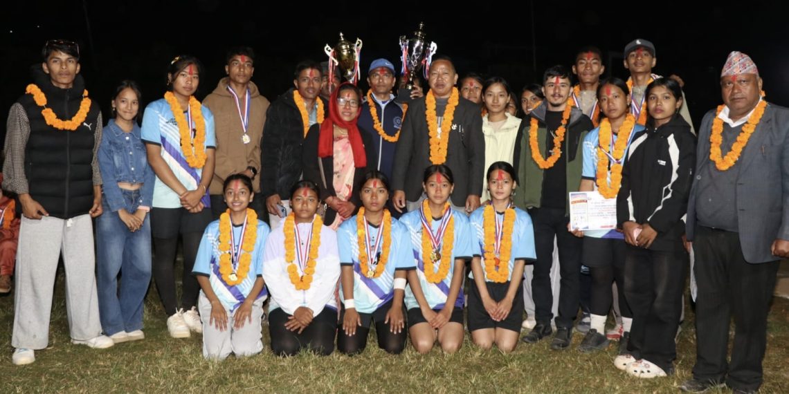 कालीगण्डकी राष्ट्रपति रनिङ शिल्डको उपाधि आदर्श माविलाई