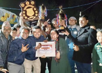 फेदीखोला राष्ट्रपति रनिङ शिल्डको उपाधि सिद्धार्थ माविलाई