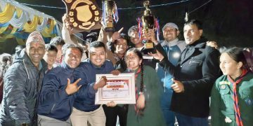 फेदीखोला राष्ट्रपति रनिङ शिल्डको उपाधि सिद्धार्थ माविलाई