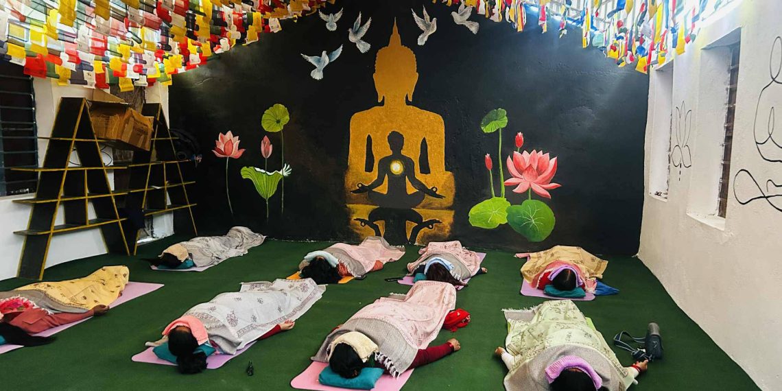 अर्जुनचौपारीमा नवग्रह मन्दिरमै साउण्ड हिलिङ सुरू