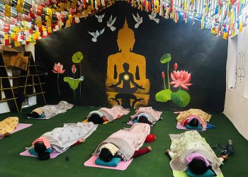 अर्जुनचौपारीमा नवग्रह मन्दिरमै साउण्ड हिलिङ सुरू