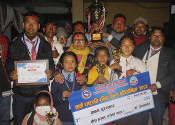 हरिनास राष्ट्रपति रनिङ शिल्डको उपाधि जनजागृती माविलाई