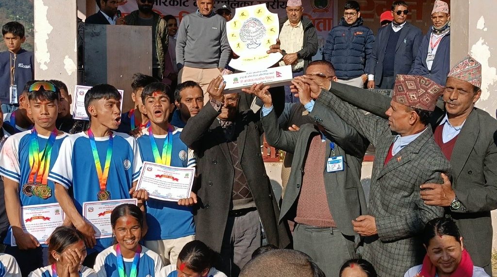 भीरकोट राष्ट्रपति रनिङ शिल्डको उपाधि भाग्योदय माविलाई