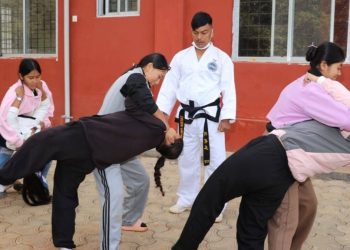 स्याङ्जामा बालिका र किशोरीलाई आत्मरक्षा तालिम