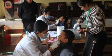 बिरुवामा १६ सय विद्यार्थीको साधारण स्वास्थ्य सेवा निःशुल्क