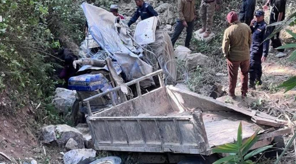 वालिङमा ट्याक्टर दुर्घटना हुँदा दुईको मृत्यु, चारजना घाइते