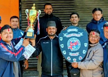 गल्याङलाई लगातार दोस्रोपटक राष्ट्रपति रनिङ शिल्डको उपाधि