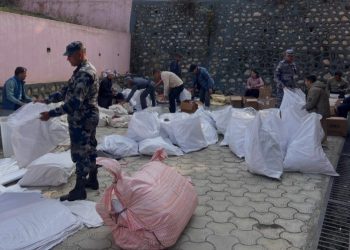 स्याङ्जामा निर्वाचन सामग्री आइपुग्यो, तयारी तीव्र