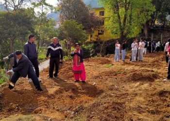 वालिङको सामुदायिक विद्यालयले सुरु गर्यो केराखेती