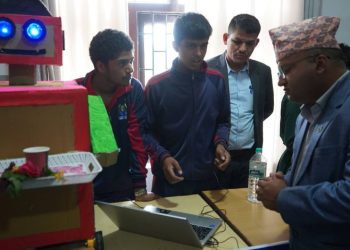 फेदीखोलाका विद्यार्थीले बनाए एआई च्याटबोट, ‘जोया’ बन्यो उत्कृष्ट परियोजना